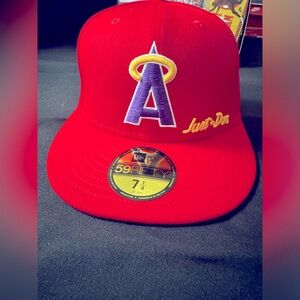 Angels New Era x Just Don MLB All-Star Game 59FIFTY Fitted Hat Size 7 1/4